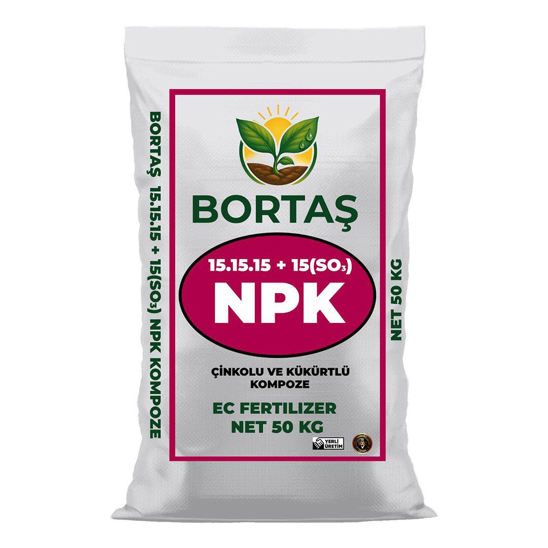 BORTAŞ NPK 15.15.15 + 15 SO3 + Zn